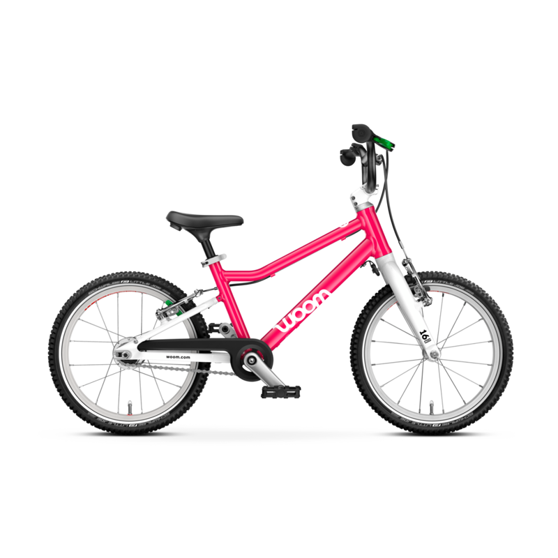 Woom GO 3 Automagic hot pink